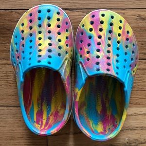 Native Shoes Miles Rainbow Marbled Slip On